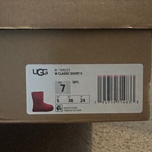 UGG Women's Classic Short II Boots - Bold Red